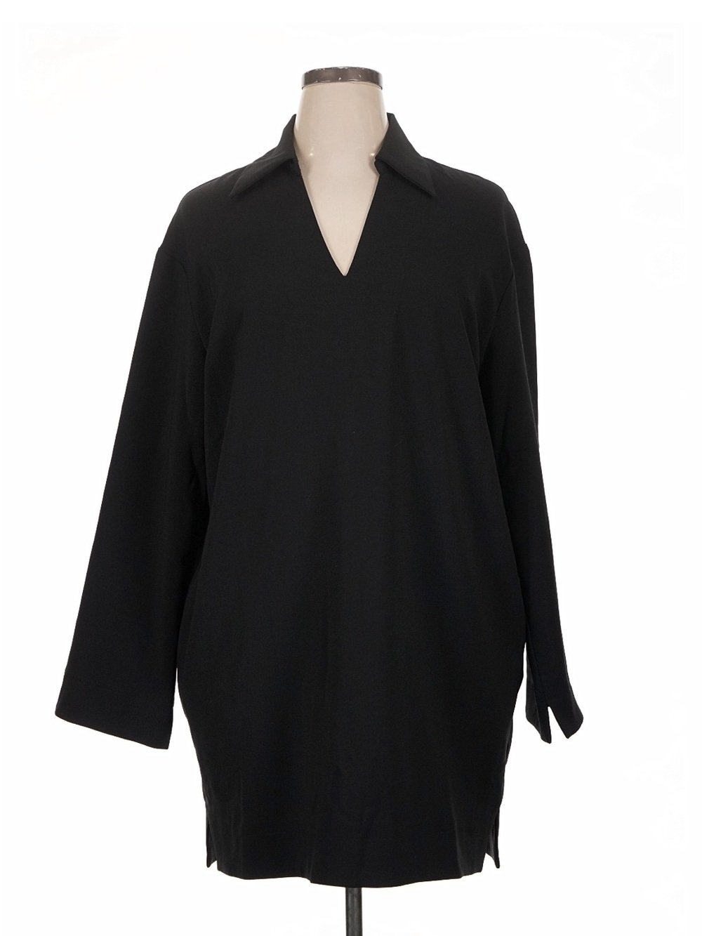 ASTR the Label Black Collared Dress